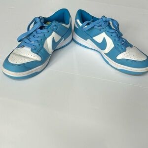 Nike Dunk Low University Sail Coast Gold Size 7(Men’s), 9(Women’s), 40(EU)